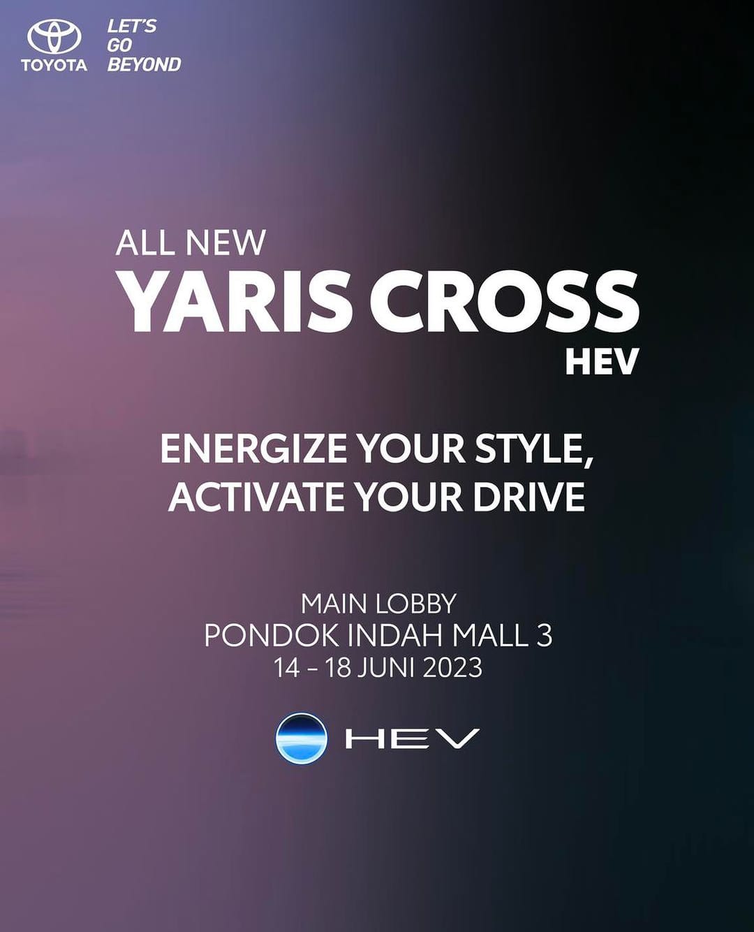 Energize your style and activate your drive with All New Yaris Cross HEV!​ ​